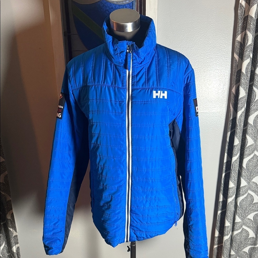 Helly Hansen Crew Insulator jacket in blue SZ Large